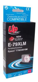 MARQUE FRANCAISE PREMIUM - UPrint 79XL Magenta (25 ml) Cartouche encre compatible Epson Qualité Premium T7903