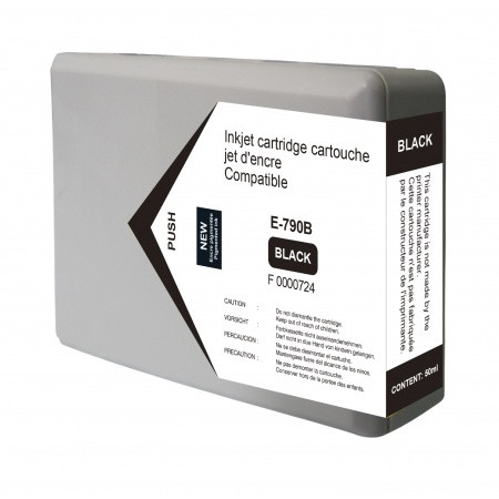 EPSON (COMPATIBLE PREMIUM) - Epson T7901 Noire Cartouche d'encre générique C13T79014010 Qualité Premium