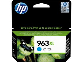 HP ORIGINAL - HP 963XL / 3JA27AE Cyan (1600 pages) Cartouche de marque