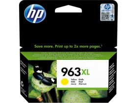 HP ORIGINAL - HP 963XL / 3JA29AE Jaune (1600 pages) Cartouche de marque