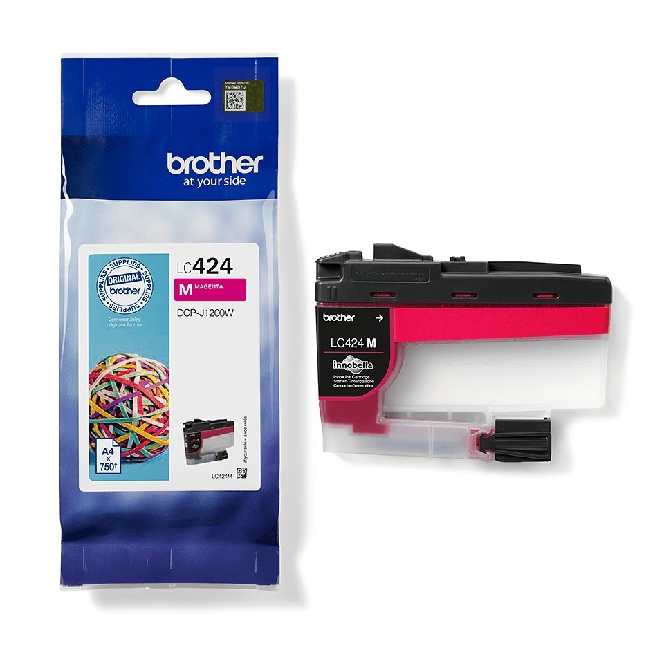 BROTHER ORIGINAL - Brother LC424 Magenta Cartouche d'encre originale