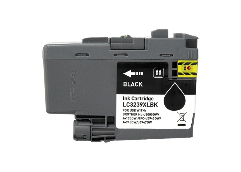 BROTHER (COMPATIBLE) - LC3239XL Noire Cartouche d'encre générique Brother