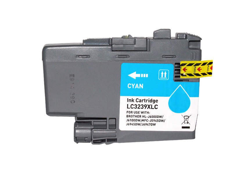 BROTHER (COMPATIBLE) - LC3239XL Cyan Cartouche d'encre générique Brother