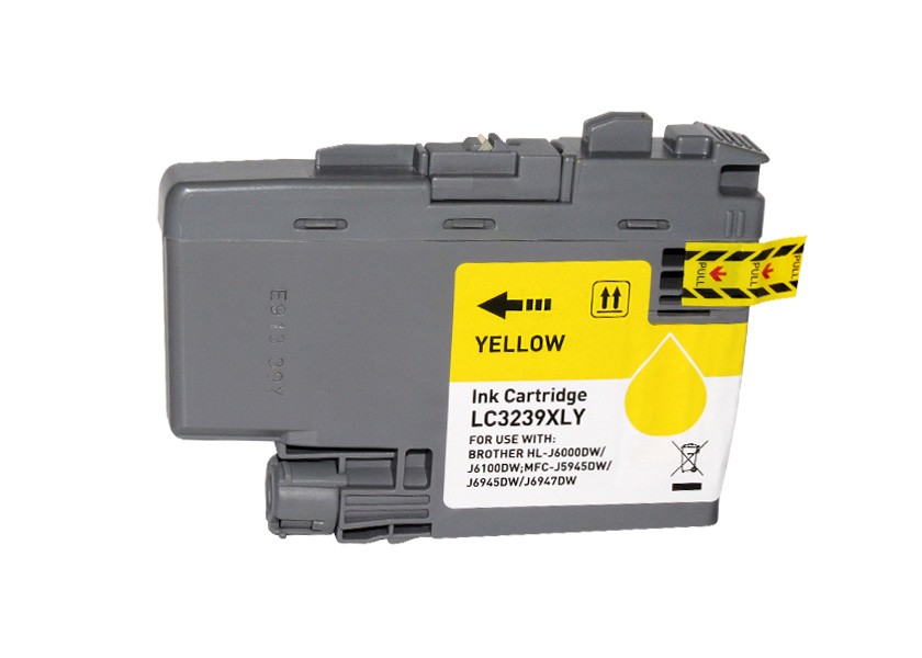 BROTHER (COMPATIBLE) - LC3239XL Jaune Cartouche d'encre générique Brother