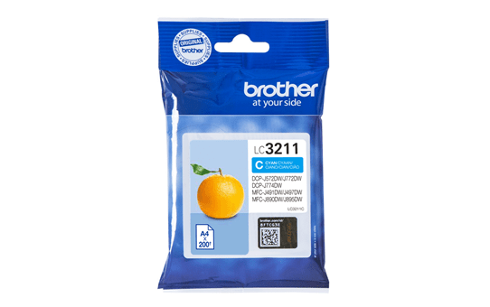 BROTHER (COMPATIBLE) - LC3211 Cyan Cartouche d'encre générique Brother