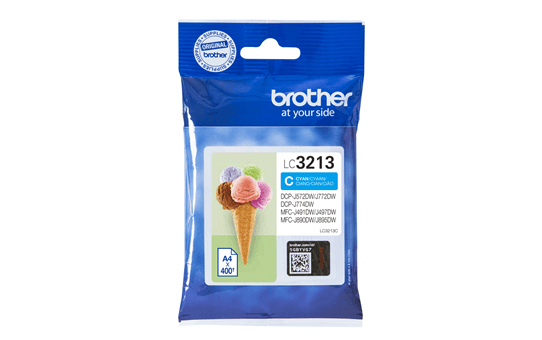BROTHER (ORIGINAL) - Brother LC3213 Cyan Cartouche d'encre originale