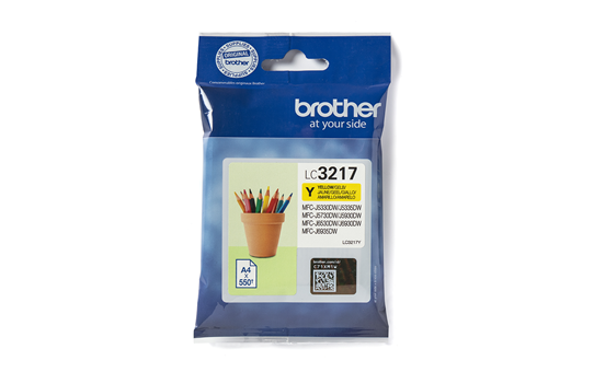 BROTHER (ORIGINAL) - Brother LC3217 Jaune Cartouche d'encre originale