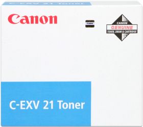 CANON ORIGINAL - Canon C-EXV 21 Cyan (14000 pages) Toner de marque