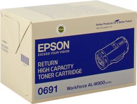 EPSON ORIGINAL - Epson S050691 Noir (10000 pages) Toner de marque 