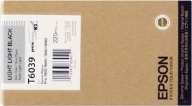 EPSON ORIGINAL - Epson T6039 Gris clair (220 ml) Cartouche de marque