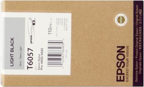 EPSON ORIGINAL - Epson T6057 Gris (110ml) Cartouche de marque C13T605700