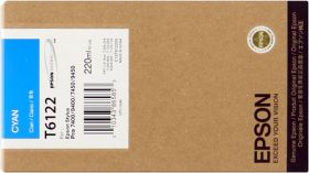 EPSON ORIGINAL - Epson T6122 Cyan (220 ml) Cartouche de marque C13T612200