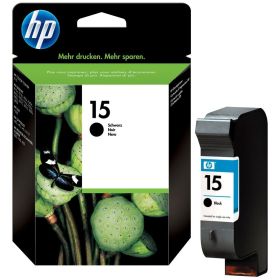 HP ORIGINAL - HP 15 / C6615 Noir (25 ml) Cartouche de marque