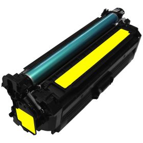 RECYCLE HP - 646A / CF032A Jaune (12500 pages) Toner remanufacturé HP (puce intégrée)