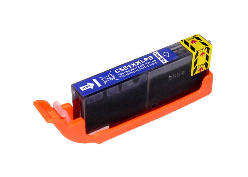 CANON (COMPATIBLE) - Canon CLI581XXL Bleu Photo Cartouche d'encre générique 1999C001