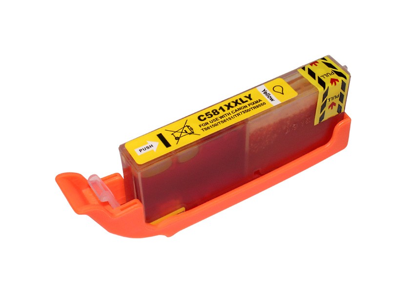 COMPATIBLE CANON - CLI-581XXL Jaune (11,7ml) Cartouche générique Canon