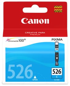 CANON (ORIGINAL) - Canon CLI526 Cyan Cartouche d'encre originale 4541B001