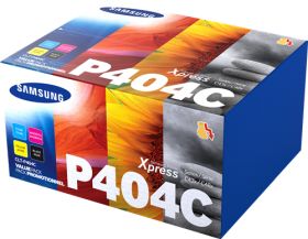 SAMSUNG ORIGINAL - Samsung P404C Pack de 4 Toners (Noir, Cyan, Magenta, Jaune)