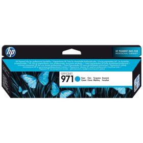 HP ORIGINAL - HP 971 , CN622AE Cyan (2500 pages) Cartouche de marque