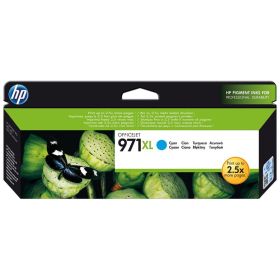 HP ORIGINAL - HP 971XL / CN626AE Cyan (6600 pages) Cartouche de marque