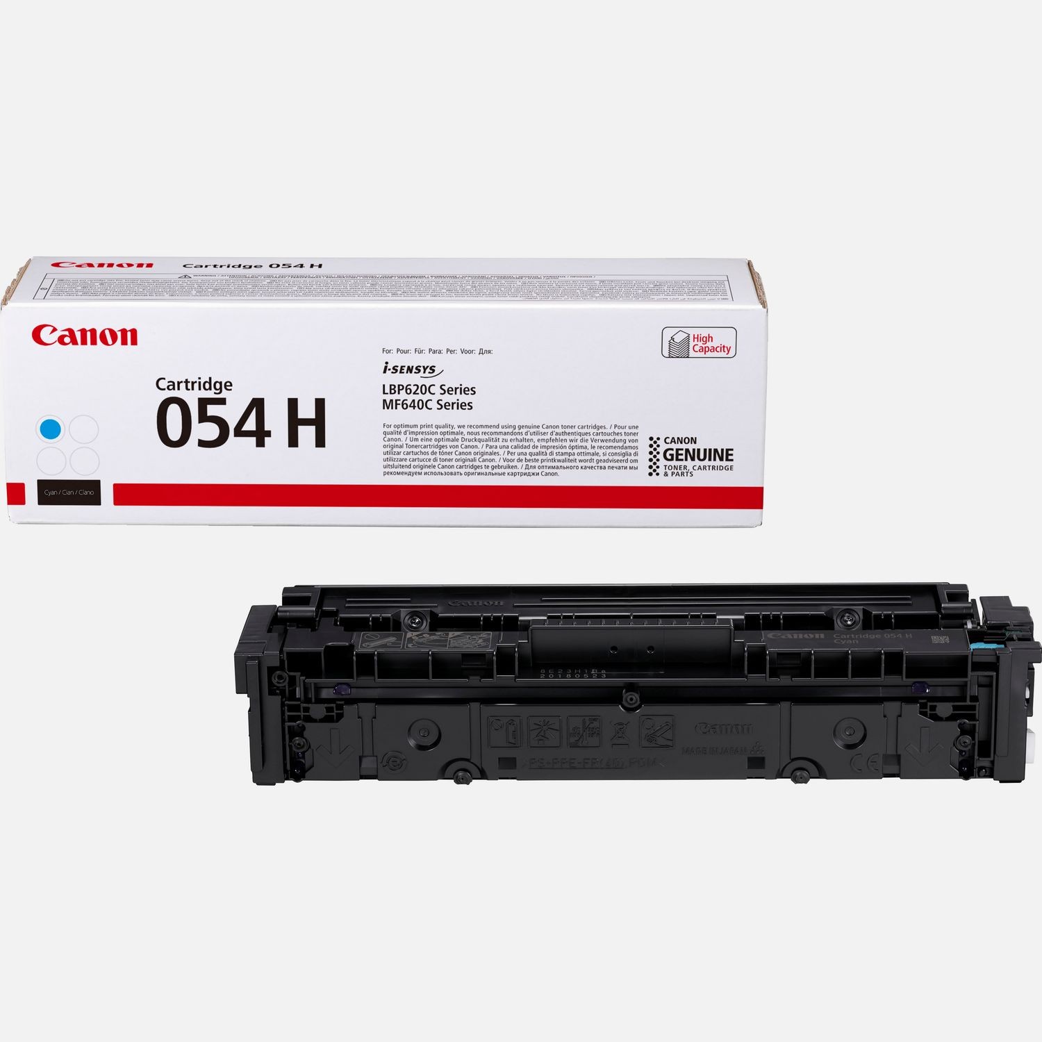 CANON (ORIGINAL) - Canon 054H Cyan Cartouche de toner originale 3027C002