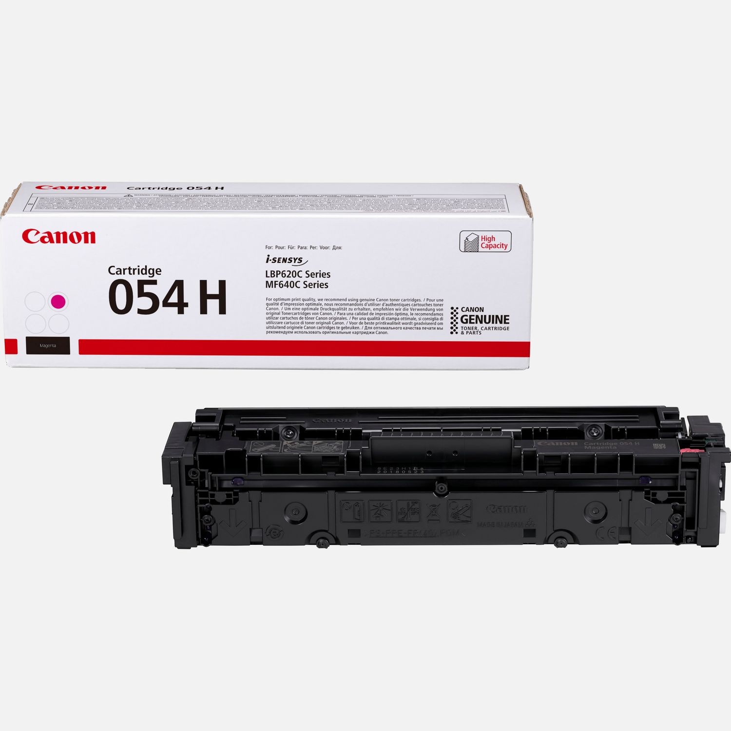 CANON ORIGINAL - Canon 054H Magenta (2300 pages) Toner de marque