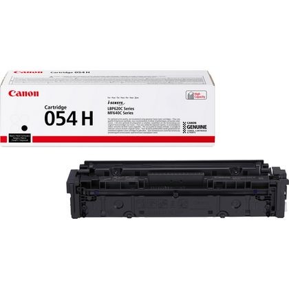CANON (ORIGINAL) - Canon 054H Noir Cartouche de toner originale 3028C002