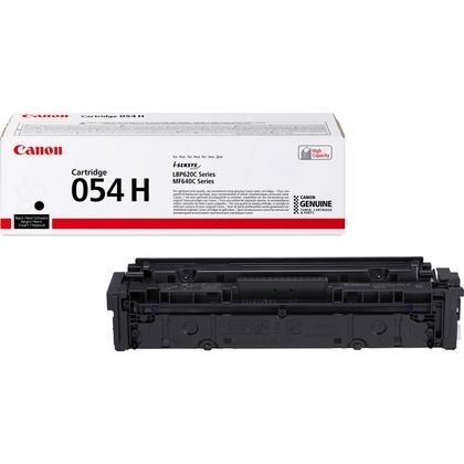 CANON ORIGINAL - Canon 054H Noir (3100 pages) Toner de marque