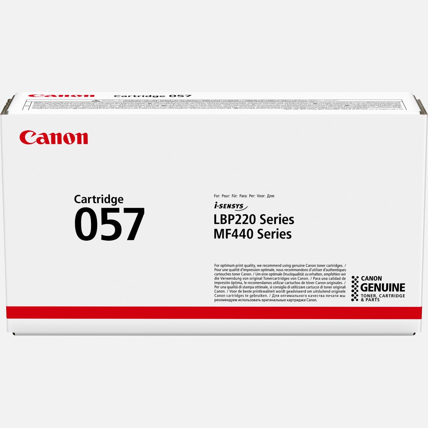 CANON (ORIGINAL) - Canon 057 Noir Cartouche de toner originale 3009C002
