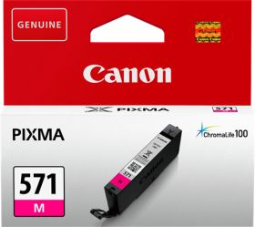 CANON (ORIGINAL) - Canon CLI571 Magenta Cartouche d'encre originale 0387C001
