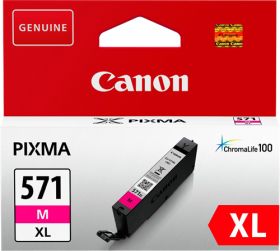 CANON ORIGINAL - Canon CLI-571XL Magenta (11 ml) Cartouche de marque 0333C001