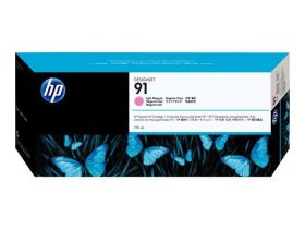 HP ORIGINAL - HP 91 / C9471A Magenta clair (775 ml) Cartouche de marque 