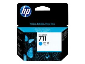 HP ORIGINAL - HP 711 / CZ130A Cyan (29 ml) Cartouche de marque