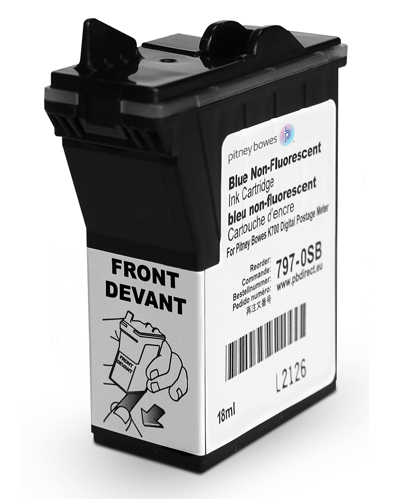 PITNEY BOWES ORIGINAL - Pitney Bowes® 797-0SB - Cartouche authentique pour machine à affranchir DM50™ / DM55™ (type MT)