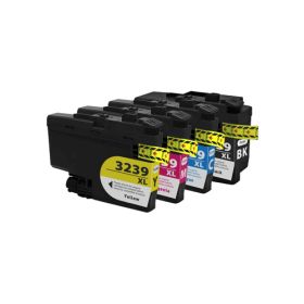 BROTHER (COMPATIBLE) - LC3239XL Pack de 4 Cartouches d'encre génériques Brother