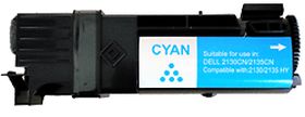 COMPATIBLE DELL - 593-10313 Cyan (2500 pages) Toner générique Dell