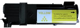 COMPATIBLE DELL - 593-10314 Jaune (2500 pages) Toner générique Dell