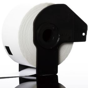 COMPATIBLE BROTHER - DK-22205 - Ruban continu résistant 62 mm x 30,48 m, impression noir sur papier blanc