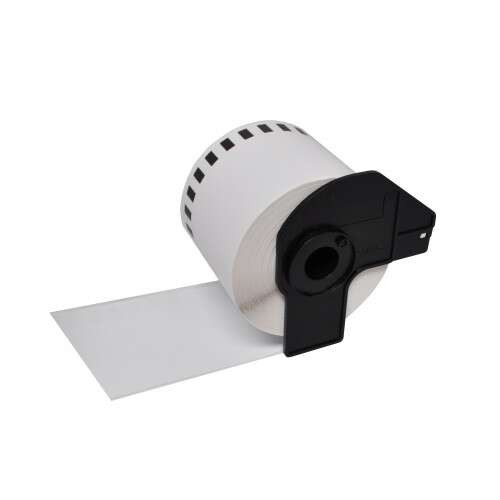 BROTHER (COMPATIBLE) - DK44205 Rouleau de papier amovible noir sur blanc générique Brother