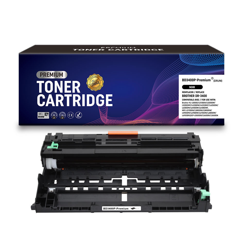 BROTHER (COMPATIBLE PREMIUM) - Brother DR3400 Tambour d'image remanufacturé Qualité Premium