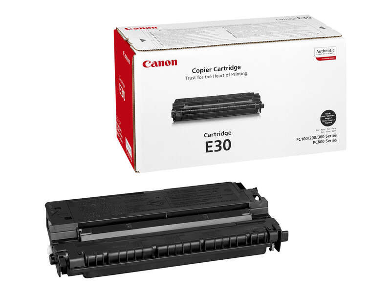 CANON (ORIGINAL) - Canon E30 Noir Cartouche de toner originale 1491A003