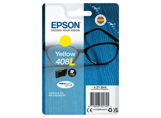 EPSON ORIGINAL - Epson 408L Jaune (21,6 ml) Cartouche de marque