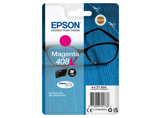EPSON ORIGINAL - Epson 408L Magenta (21,6 ml) Cartouche de marque