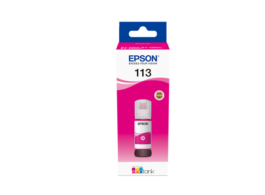 EPSON (ORIGINAL) - Epson 113 Magenta Bouteille d'encre originale C13T06B340