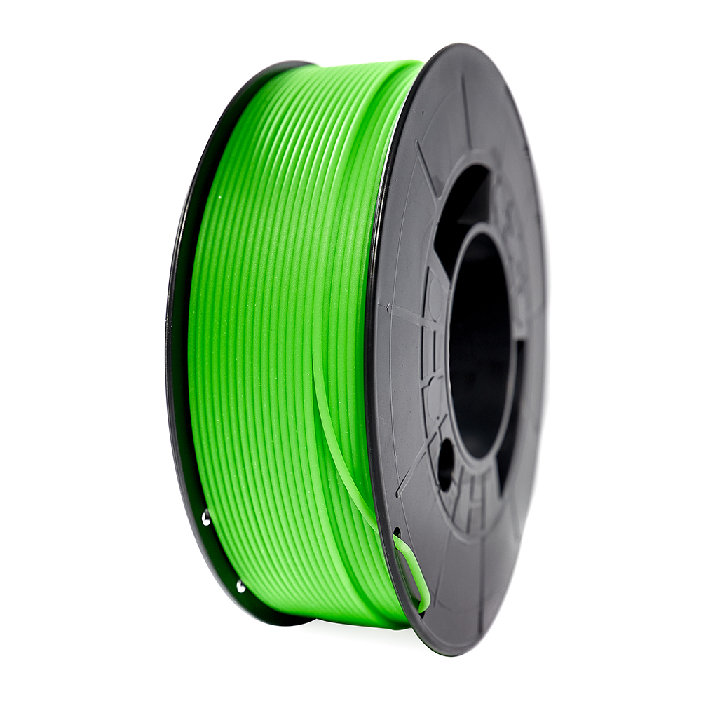 DIVERS - Filament PLA 3D - Diamètre 1.75mm - Bobine 1kg - Couleur Vert fluo