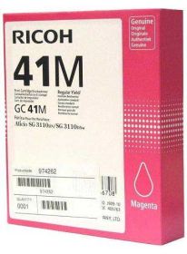 RICOH ORIGINAL - Ricoh GC-41M Magenta (2200 pages) Cartouche gel 405763
