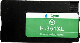 COMPATIBLE HP - 951XL / CN046AE Cyan (1500 pages) Cartouche générique HP avec puce