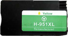 COMPATIBLE HP - 951XL / CN048AE Jaune (1500 pages) Cartouche générique HP avec puce