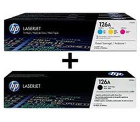 HP (ORIGINAL) - HP 126A Pack de 4 cartouches de toner authentiques CE310A-CF341A
