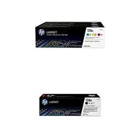 HP (ORIGINAL) - HP 128A Pack de 4 Cartouches de toner authentiques CE32A